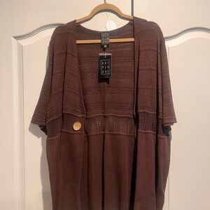 Doe & Rae Brown Women's Cardigan